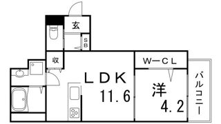 メゾンブランシュの間取り画像