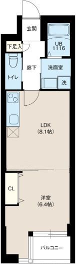 レオーネ成増駅前の間取り画像