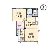 シャーメゾン アドニス Ⅲ棟の間取り画像