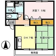 コーポラス西本 B棟の間取り画像