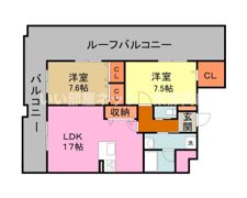 エーデルコートの間取り画像