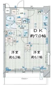 ルーブル阿佐ヶ谷北の間取り画像