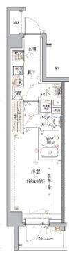 ECREDE上板橋の間取り画像