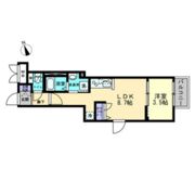 月光江波東四番館の間取り画像