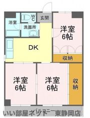 とどろきハイツの間取り画像