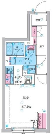 GENOVIA池袋の間取り画像