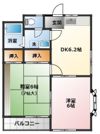 ハイツカームネス1の間取り画像