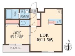 ミリアビタ前原の間取り画像