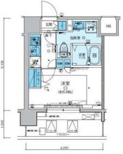 リヴシティ横濱新川町弐番館の間取り画像