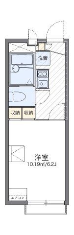 レオパレスエターナルⅡの間取り画像