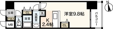 ラルウェンディ縮景園前イーストの間取り画像