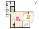 （仮称）東原1丁目アパートの間取り画像