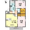 アブニール新涯 A棟の間取り画像