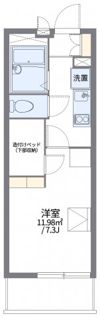 レオパレスノザンファンⅡの間取り画像