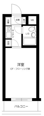 ブリス南馬込の間取り画像