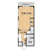 コーポヒカリの間取り画像