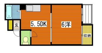 コーポラス丸吉の間取り画像