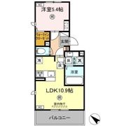 ディールーム清水新地の間取り画像