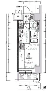 CREST TAPP新横浜の間取り画像