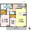 D's LIEN (ディ-ズリアン) Eの間取り画像