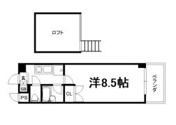 ヴィヴァーチェ智恵光院の間取り画像
