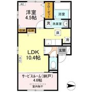 M’sベルルの間取り画像