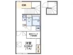 レオパレスマロンハイツ Ⅳの間取り画像