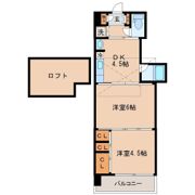 クレスト連坊の間取り画像