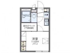 レオパレスルーナ スペランツァの間取り画像