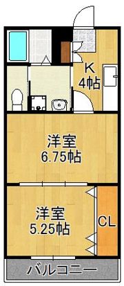 リファレンス大里原町の間取り画像