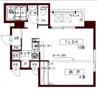 コリドール中央の間取り画像