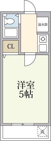 協和コーポ9の間取り画像