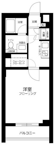 ルーブル中馬込弐番館の間取り画像