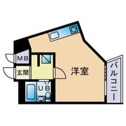 ルポ六本松の間取り画像