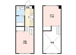 chalet＋ 東中山の間取り画像