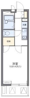 レオパレスコモディタの間取り画像