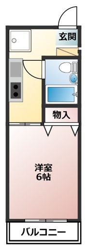 トウキ狛江ハイツの間取り画像