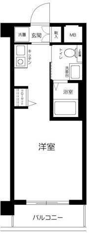 アクシルコート桜台の間取り画像