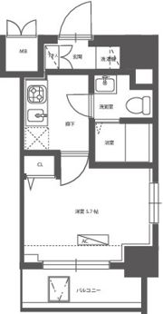 Etervo川崎大師の間取り画像