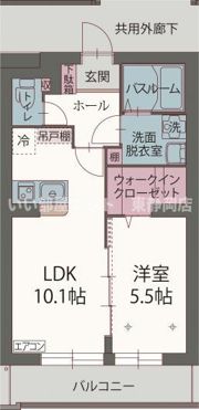 ルシエール東護の間取り画像