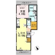 En Court Chiyoの間取り画像