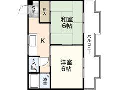 エスタス庚午南の間取り画像