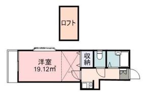 スカイパレス上土の間取り画像