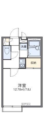 レオパレスユーカの間取り画像