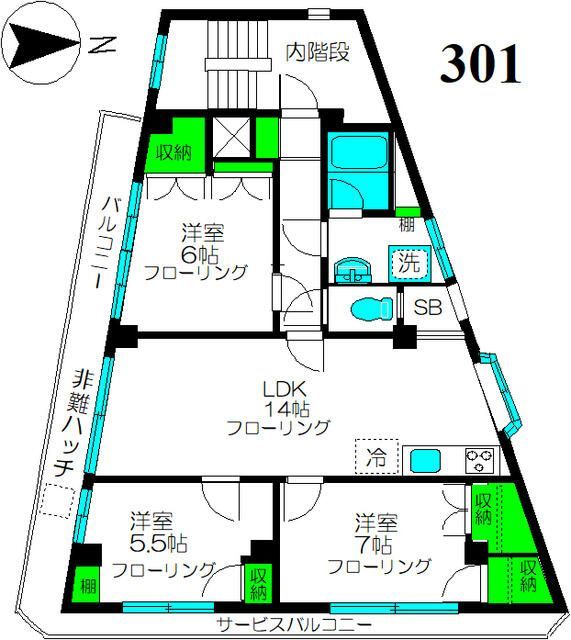間取図
