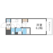 エスリード難波ALLUREの間取り画像