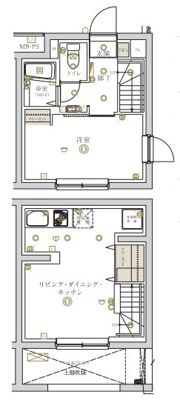 スペリオール新宿の間取り画像