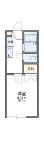 レオパレスグリーンヒルズ上水本町の間取り画像