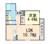Chamant・La・Erica(シャルマン・ラ・エリカ)の間取り画像