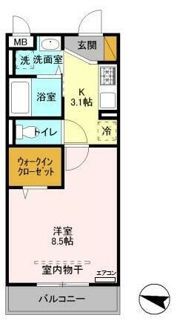 エポックの間取り画像